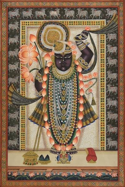 Krishna as Shrinathji