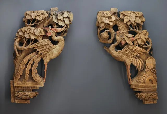 Qing Dynasty Wooden Corbels