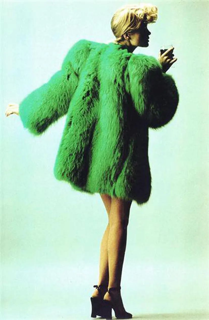 Fox Fur Coat by YSL ,1970